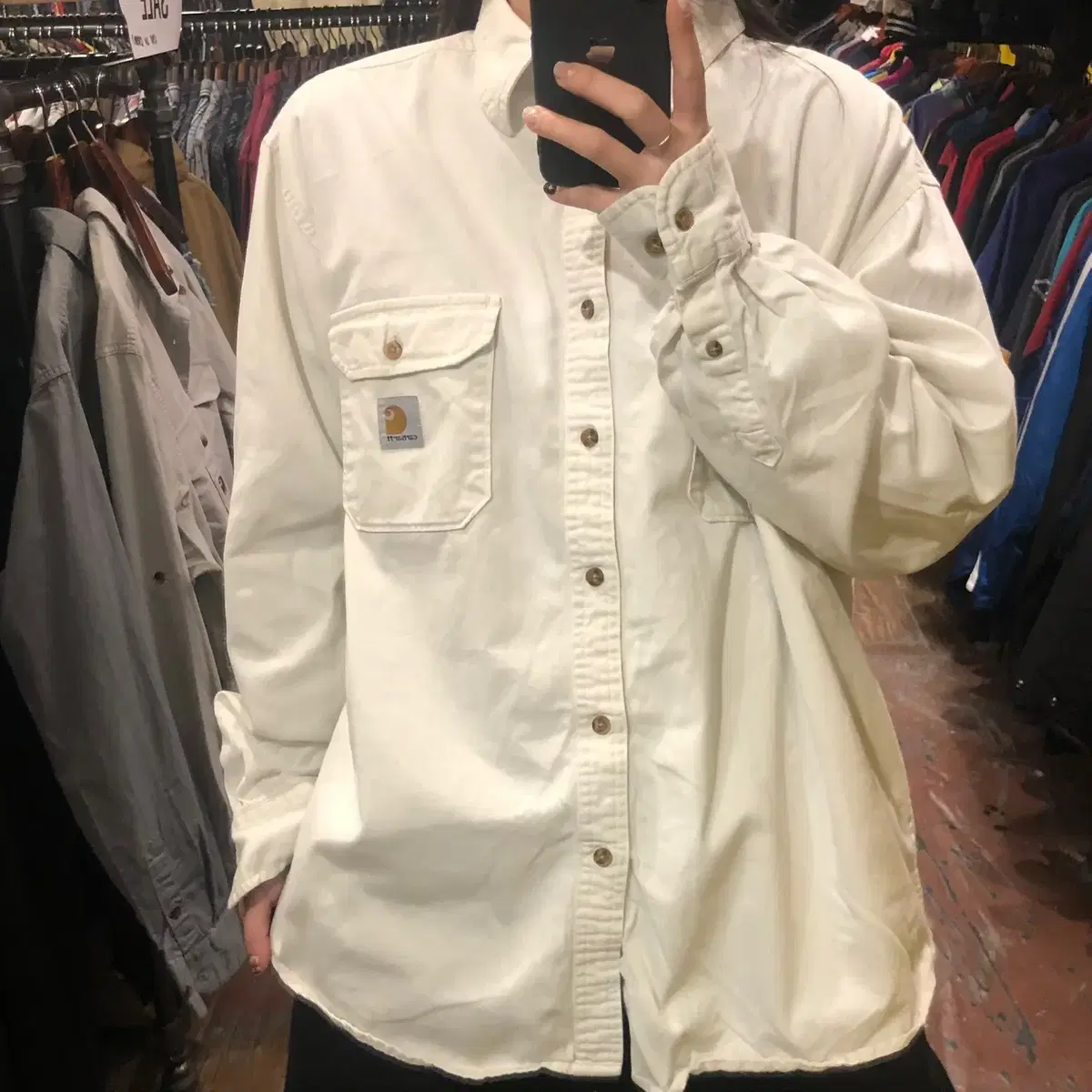 [HI] Calhart Two-Pocket Long Sleeve Shirt