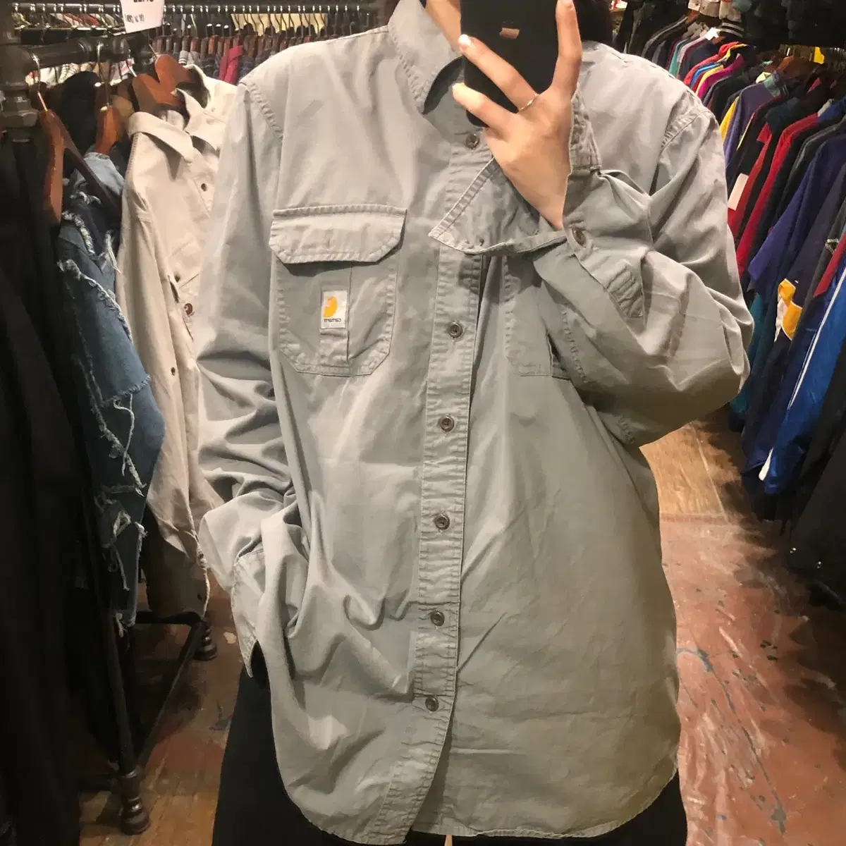 [HI] Calhart Two-Pocket Long Sleeve Shirt