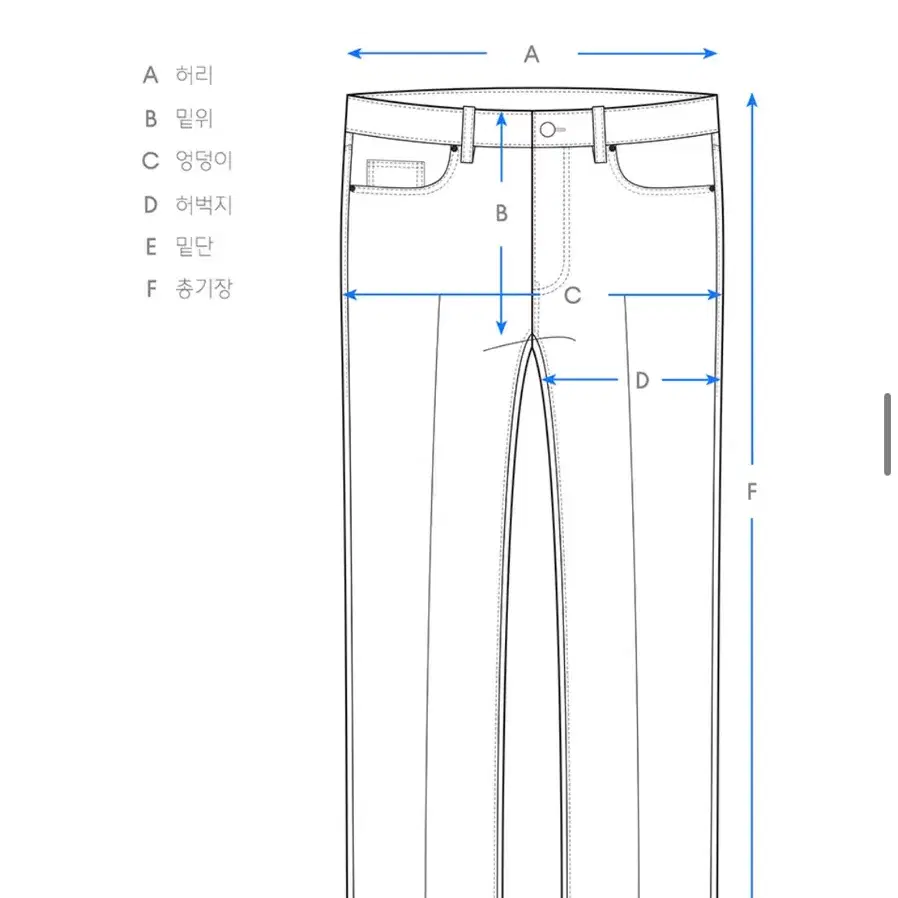 무신사 스탠다드 스트레이트 데님 팬츠