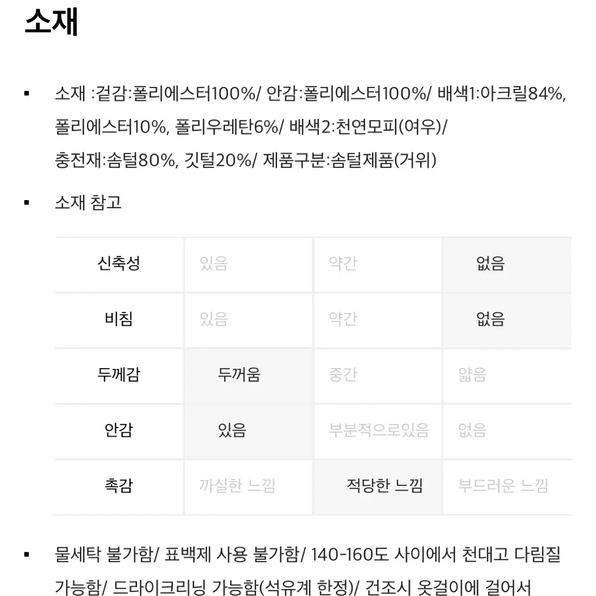 벨티드 슬림핏 구스다운 패딩 자켓