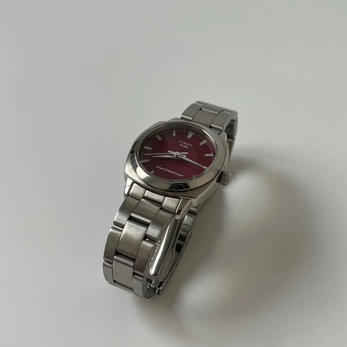 SEIKO ALBA - 90s vient wine dial quartz