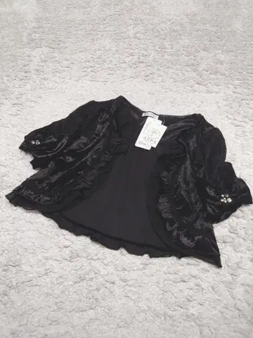 미사용 새상품 미사용 가디건 볼레로 엑시즈팜