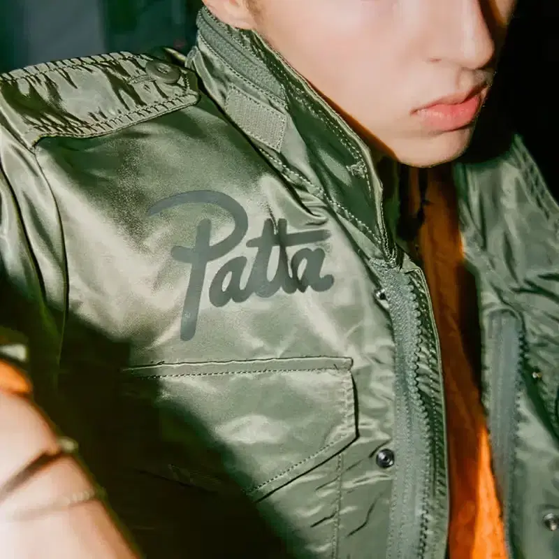 (XL) 파타 알파 콜라보 자켓 patta alpha