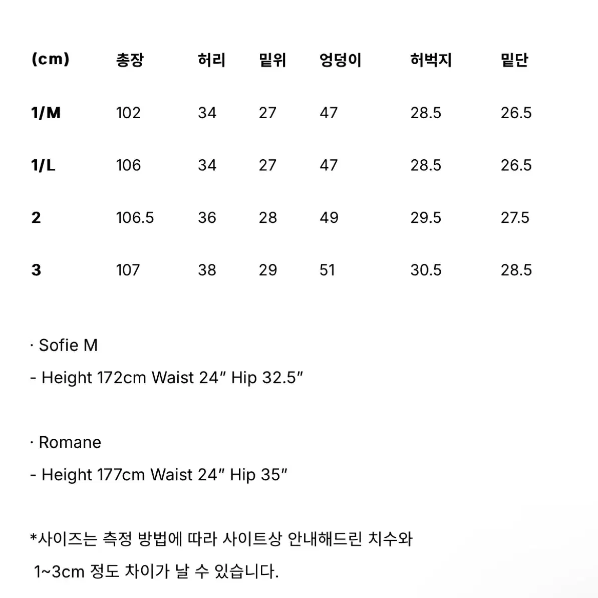 아비에무아 슬림 부츠컷 진 청바지