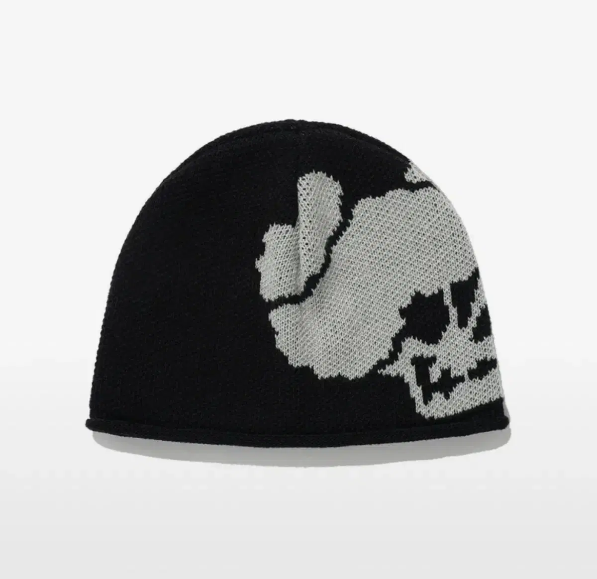 나이스고스트클럽 비니 skull head knit bucket hat