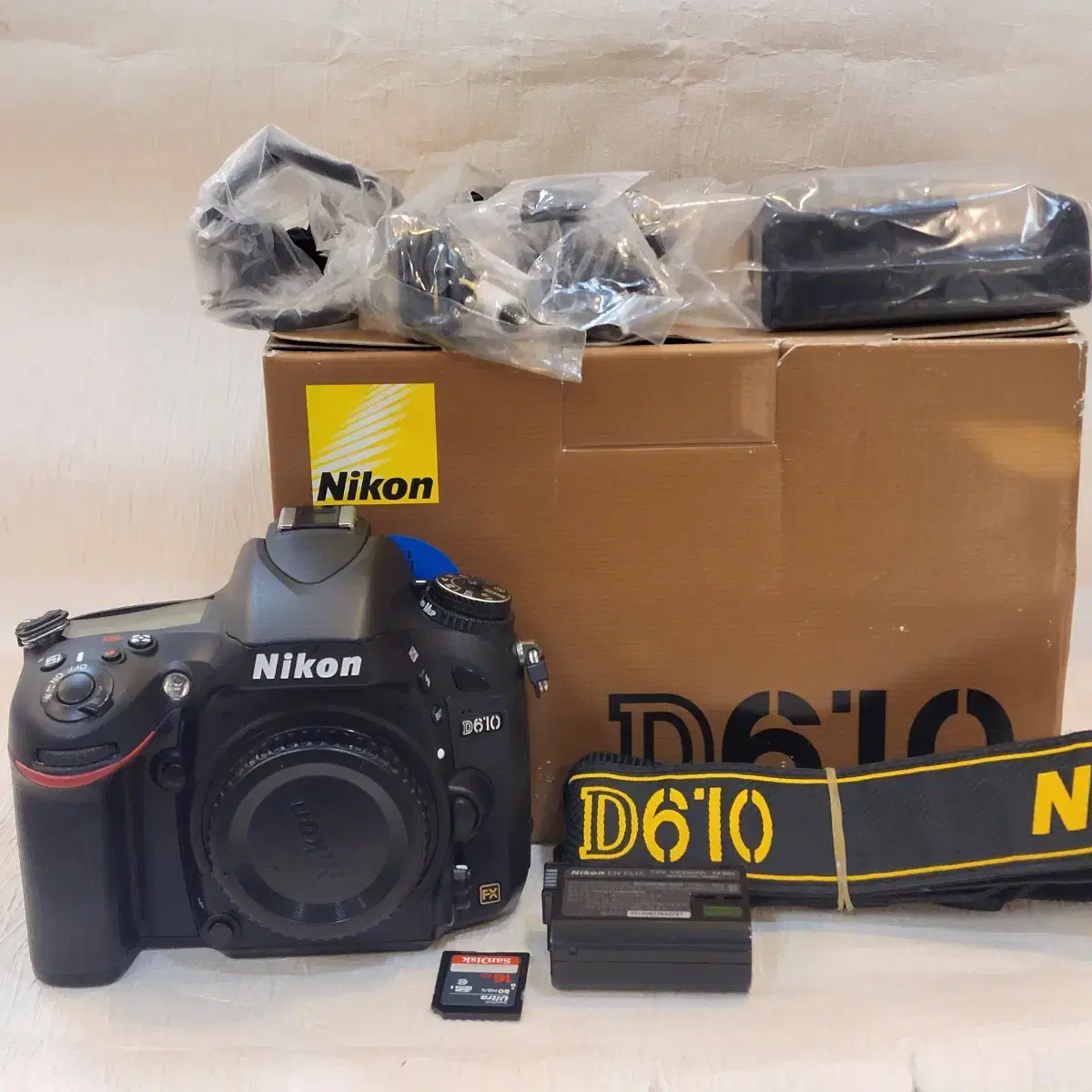 [Used] Genuine Nikon D610 body cuts969 cuts