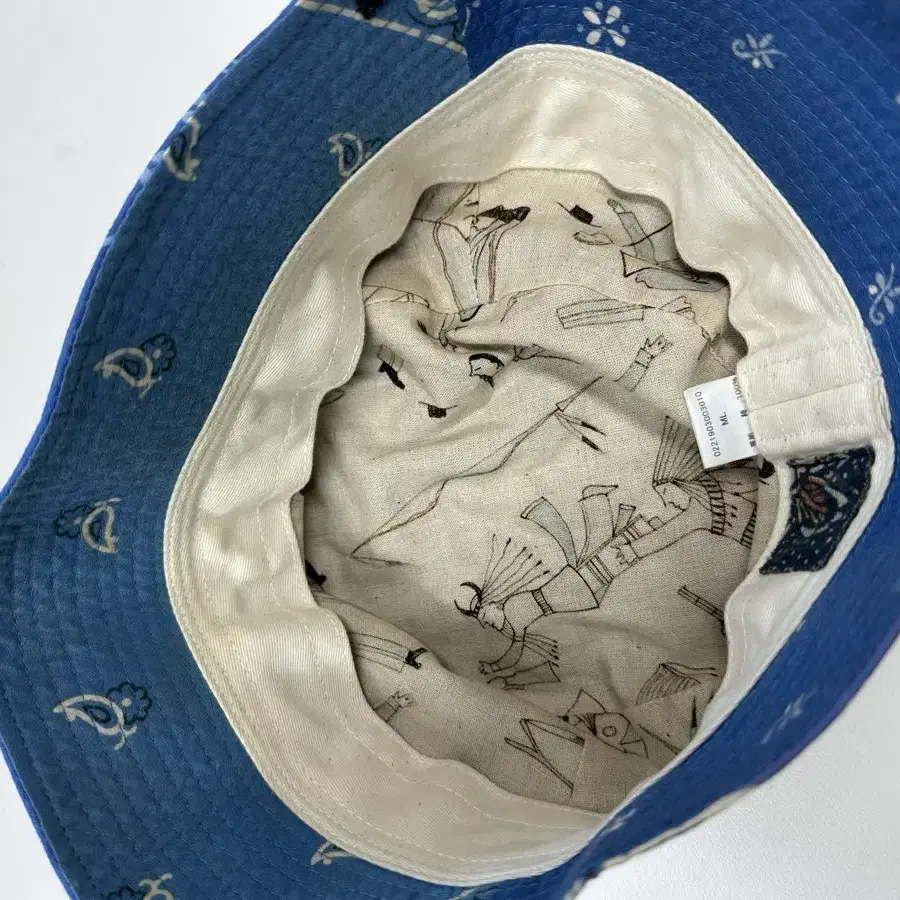 (M-L) visvim ict dome bucket hat bandana