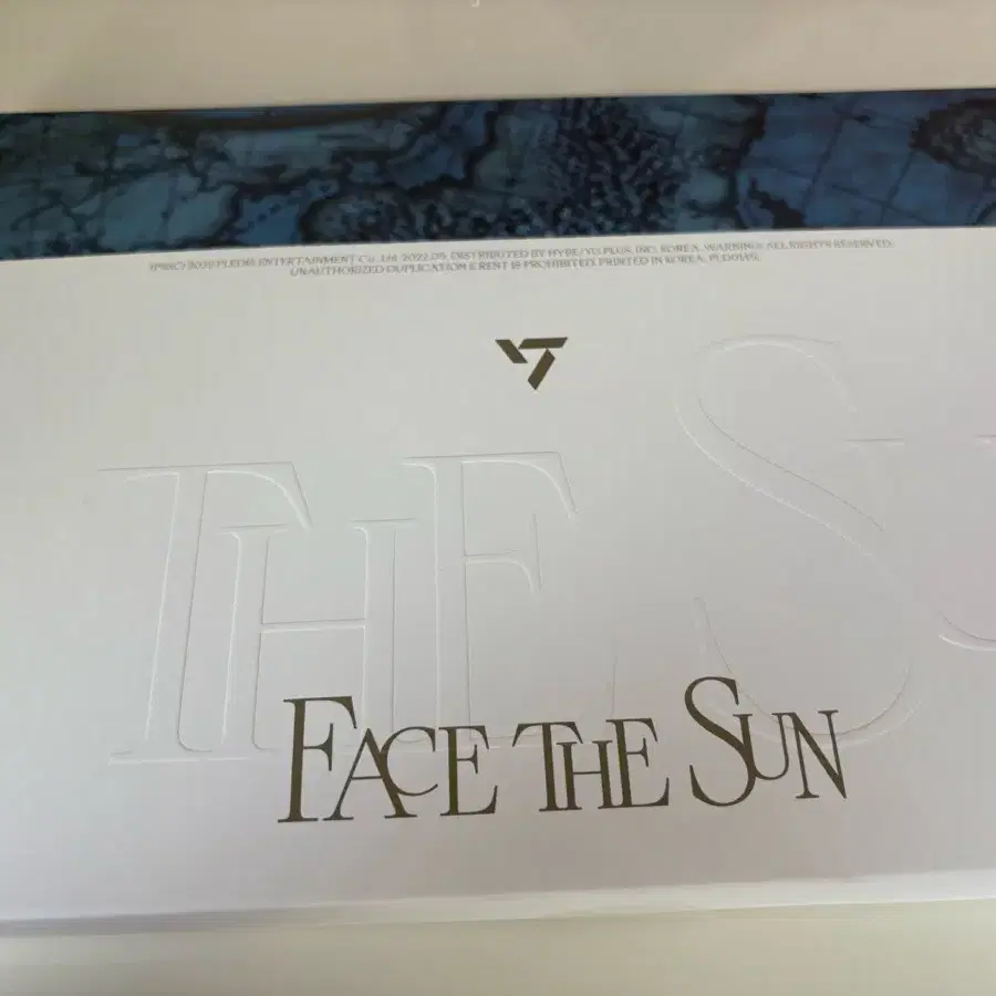 Face the sun Path ver. 개봉앨범