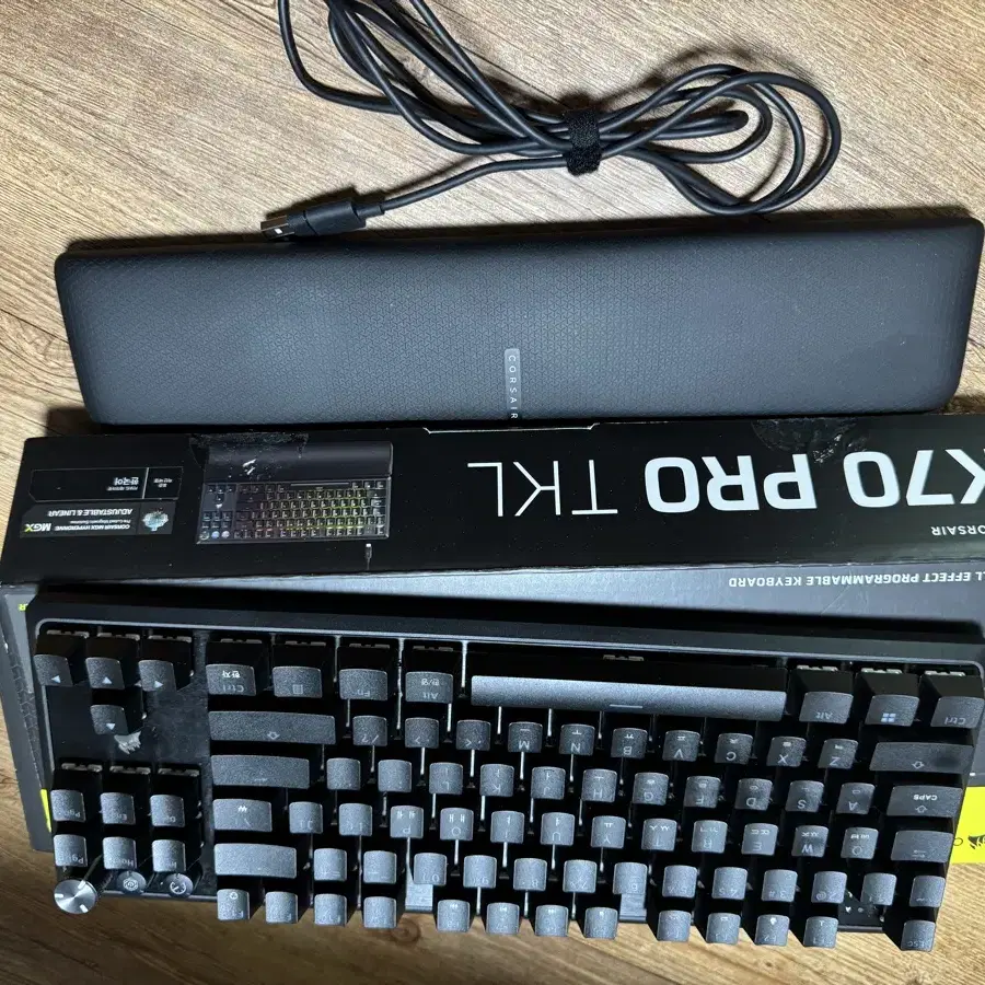 커세어K70 pro tkl MGX 레피드트리거 마그네틱 키보드