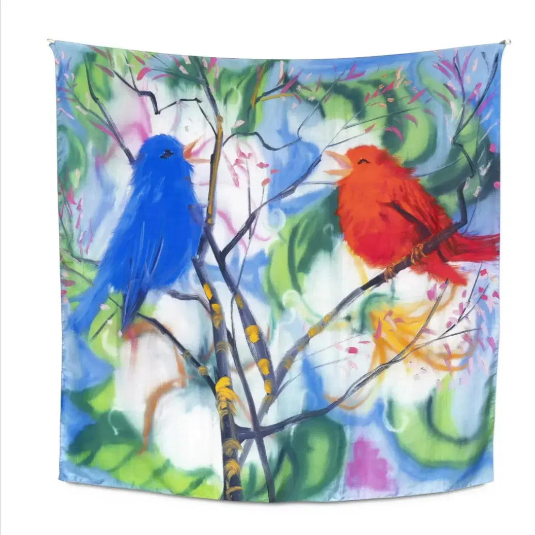 Art Scarf by Ann Craven limited edition 