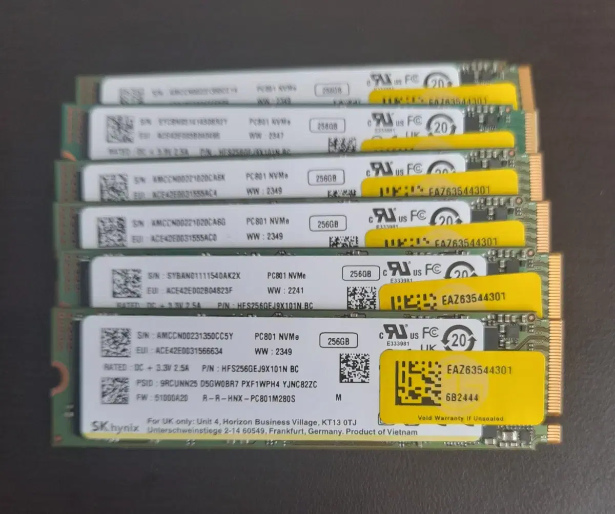 sk하이닉스 256gb nvme  pc801