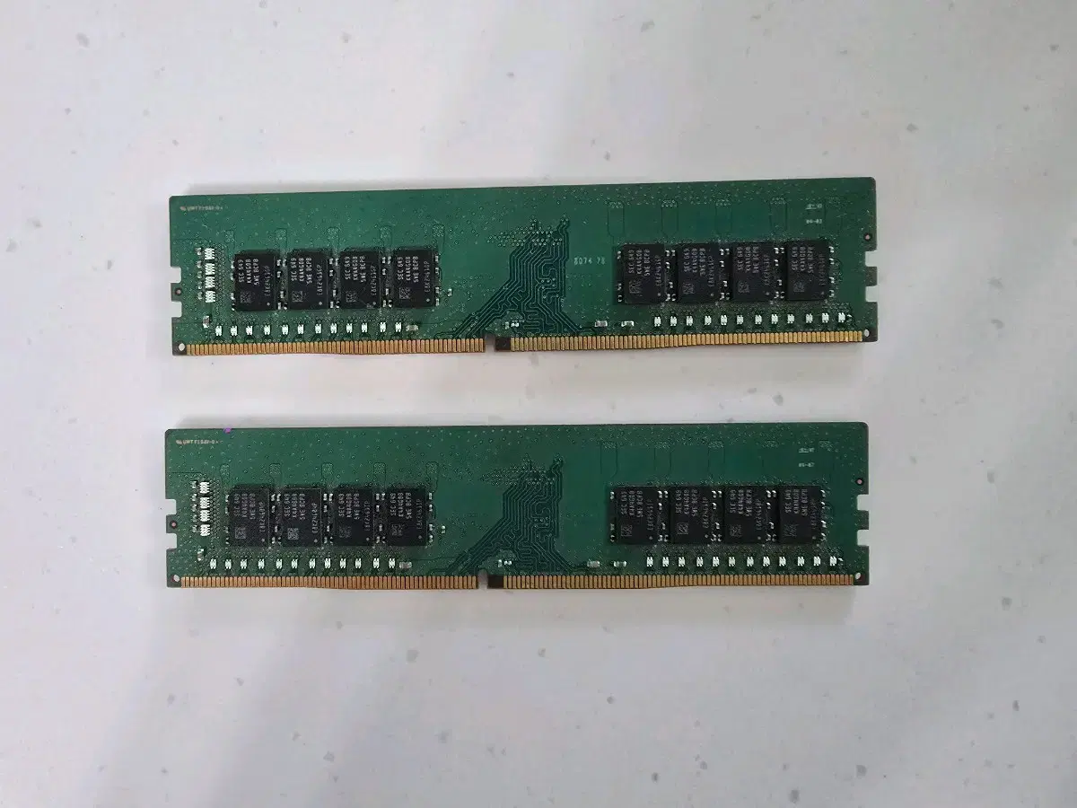 삼성 ddr4 메모리 8gb x 2