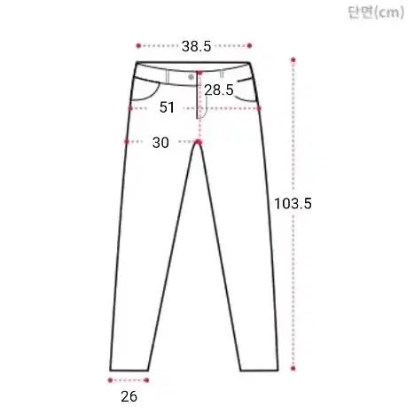 원가 이하) 에이블리 부츠컷 중청 청바지