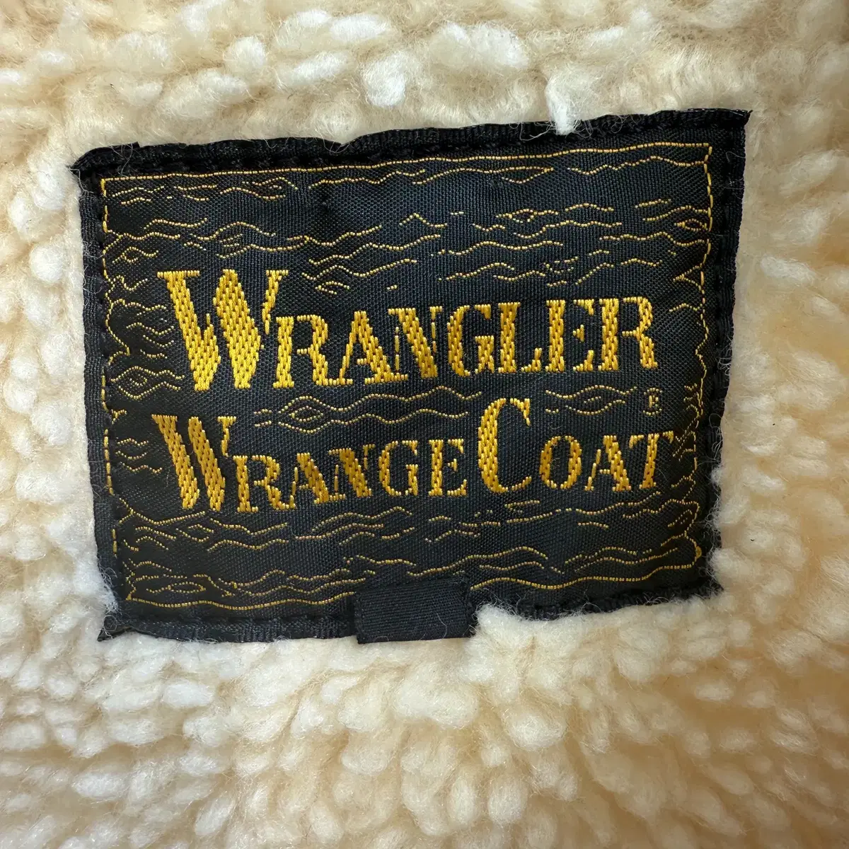 WRANGLER 화이트 코듀로이 자켓