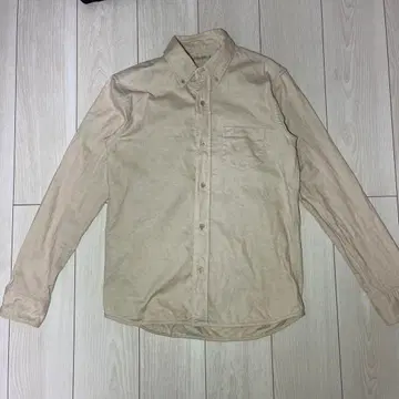 풀카운트 베이지 버튼다운 셔츠 38