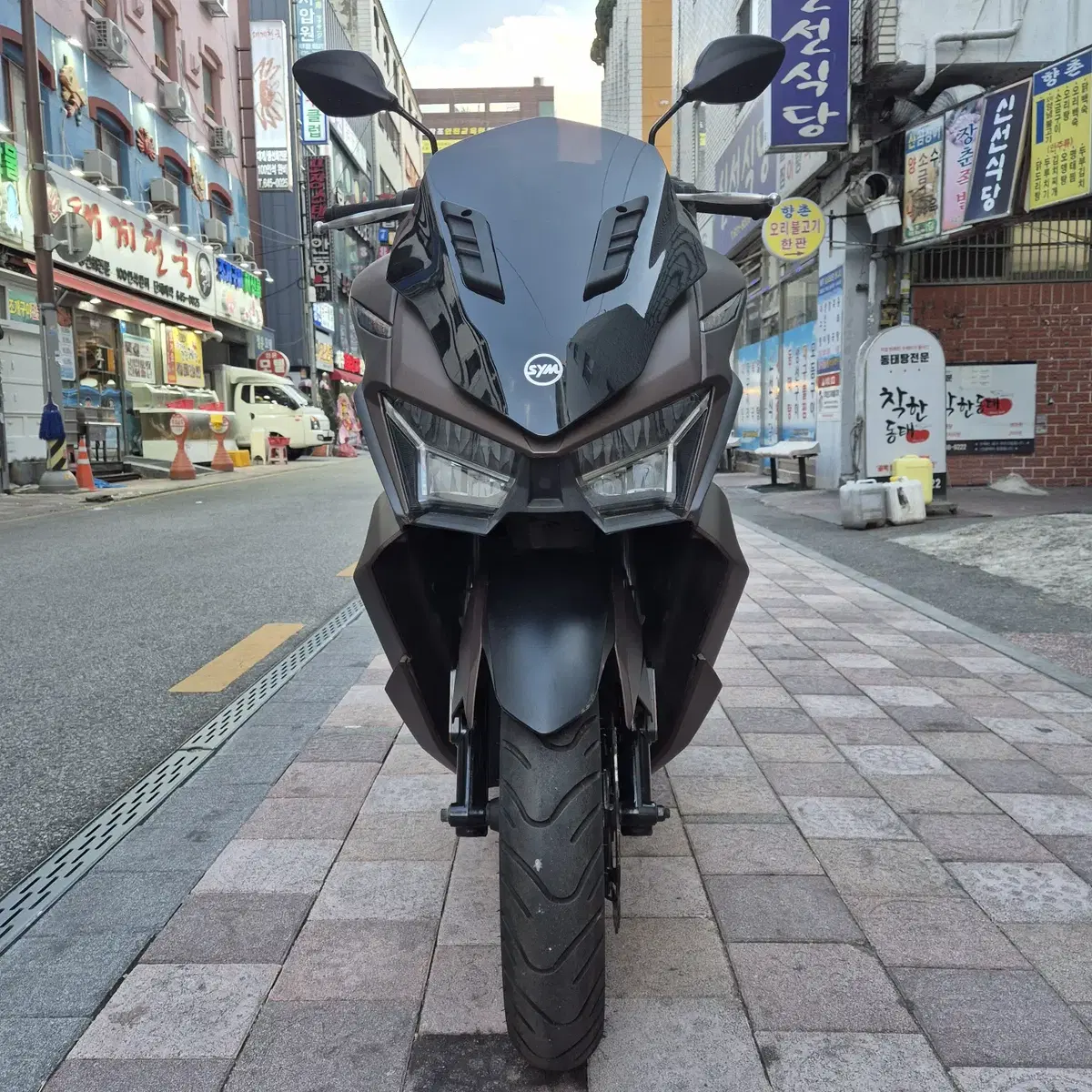 센터판 S급 SYM VSX125 판매합니다.