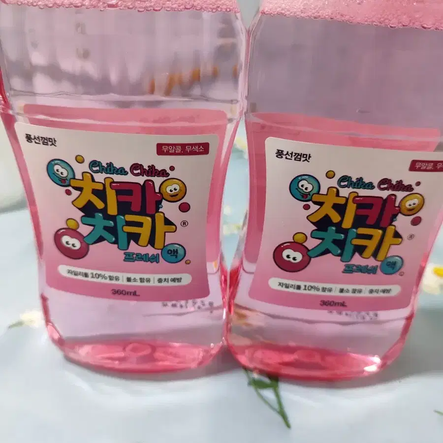 삼일 치카치카가글 구강청결제,360ml 2개+피리미엄 손소독제 새상품