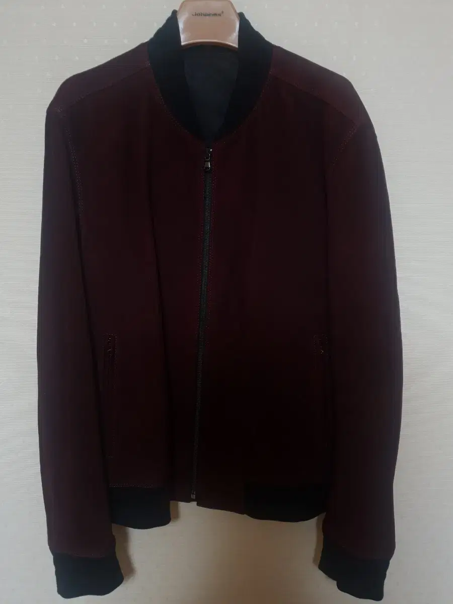 [50] Solid Homme Suede Burgundy