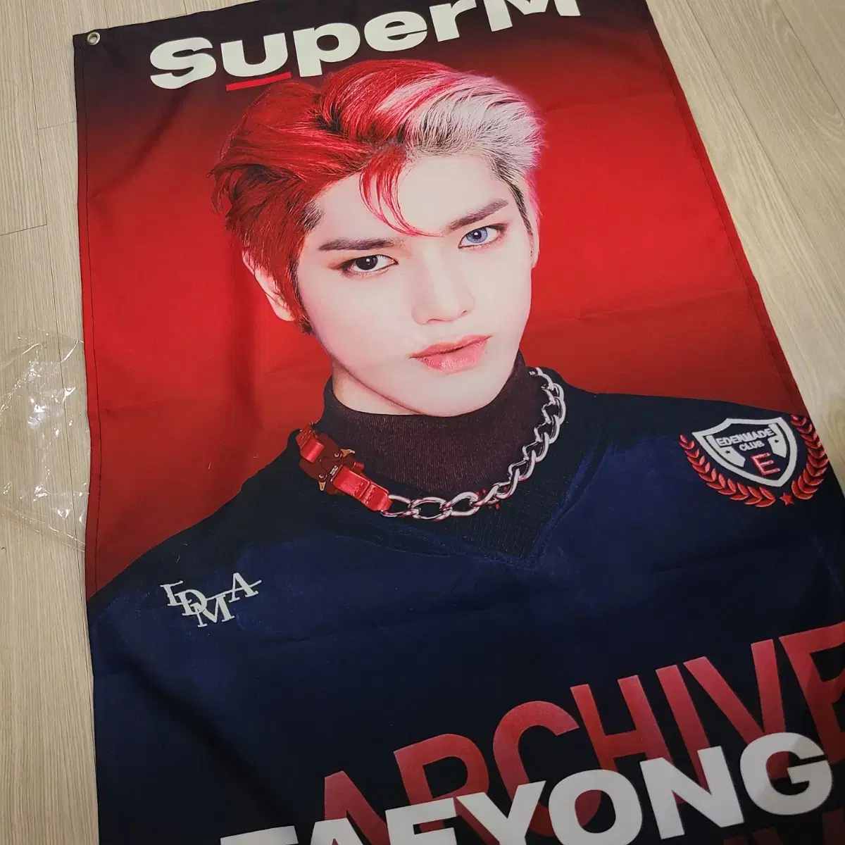 엔시티 태용 슈퍼엠 패브릭 포스터 nct 엔씨티 SuperM AR 패포