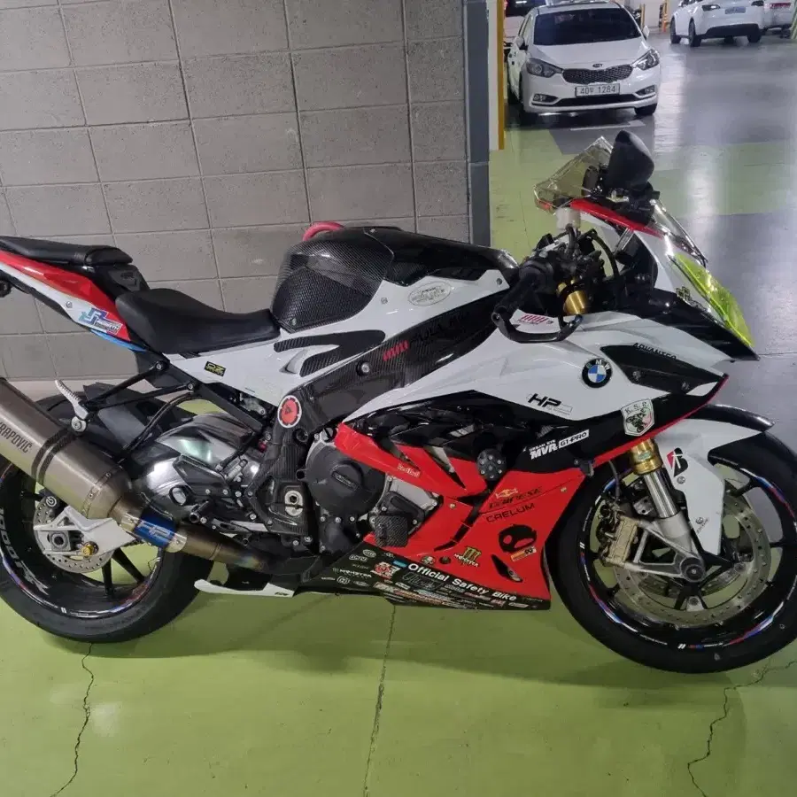 Bmw s1000rr 2016 abs pro 아크라 풀배기