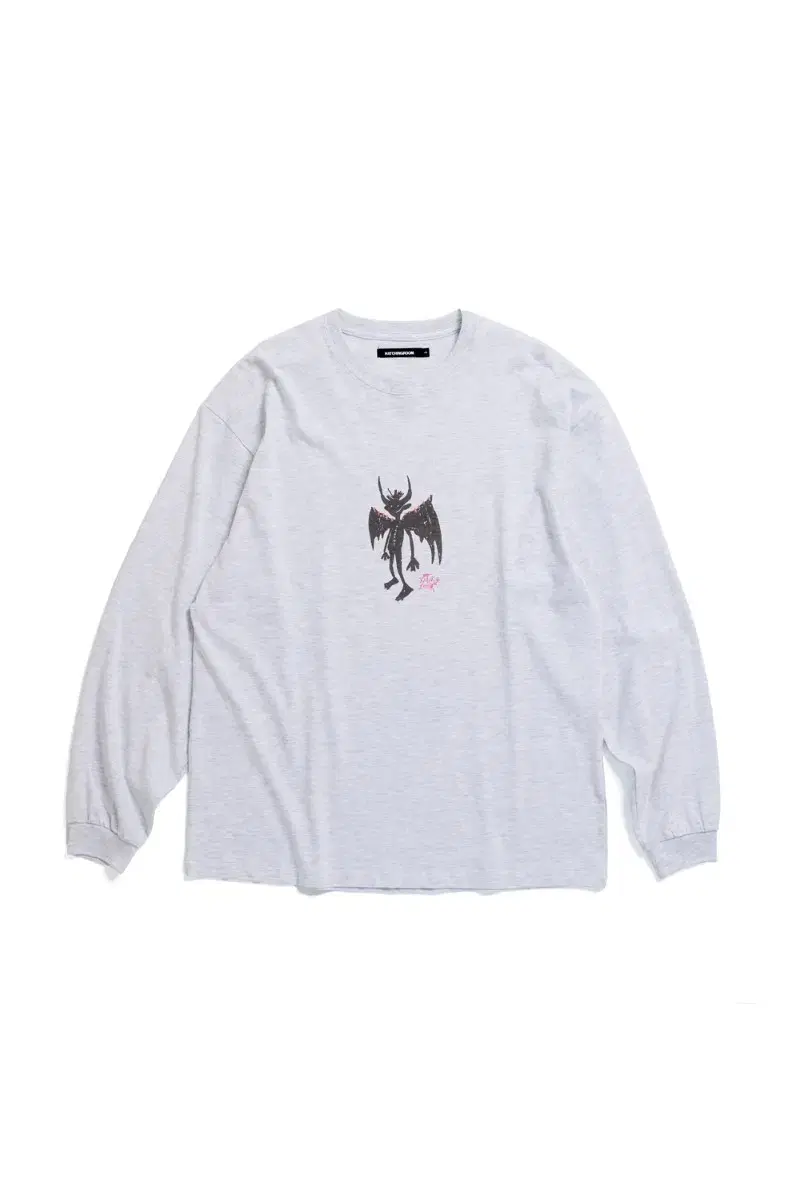 해칭룸 악마티 Devil Tee 1%M.Grey 3사이즈