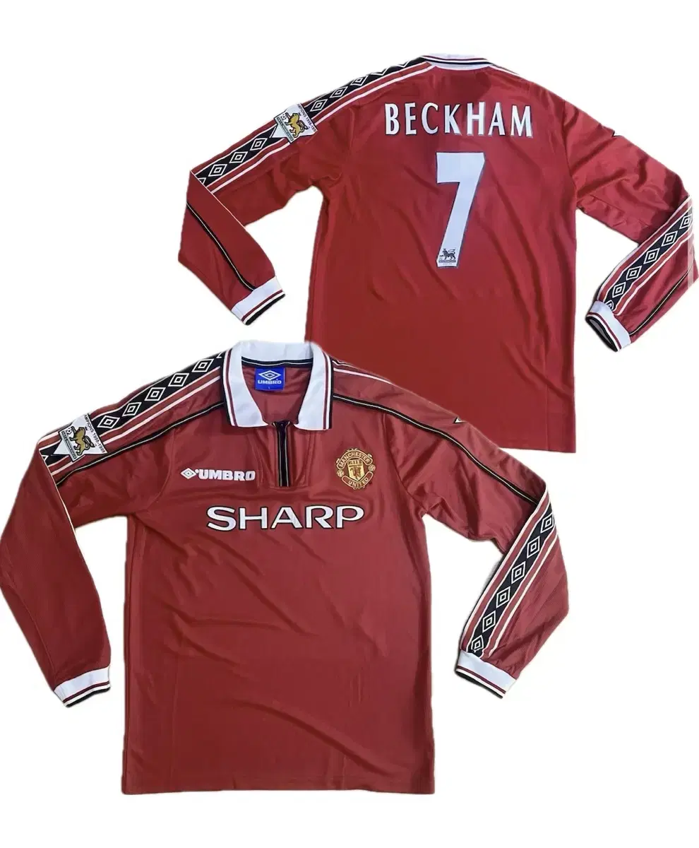 EPL 98/99 Man U Beckham Shirt for sale