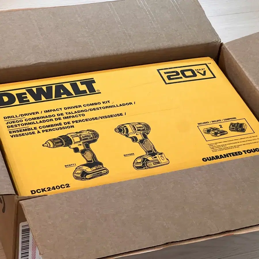 새거) 끝판왕 드릴 DeWalt 성능,감성 드릴/드라이버/임팩트 드라이버