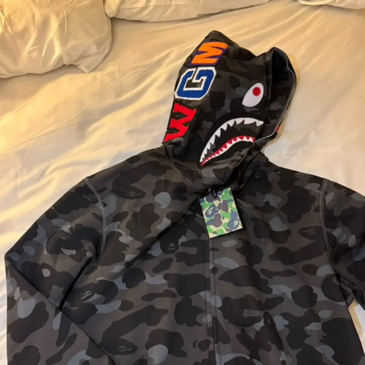 BAPE Color Camo Shark Full Zip Hoodie