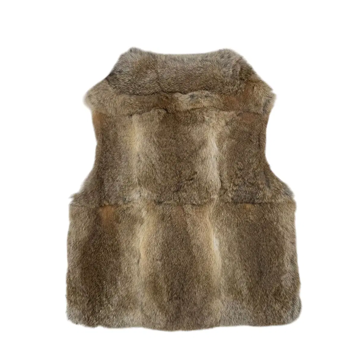 real fur 래빗퍼 베스트