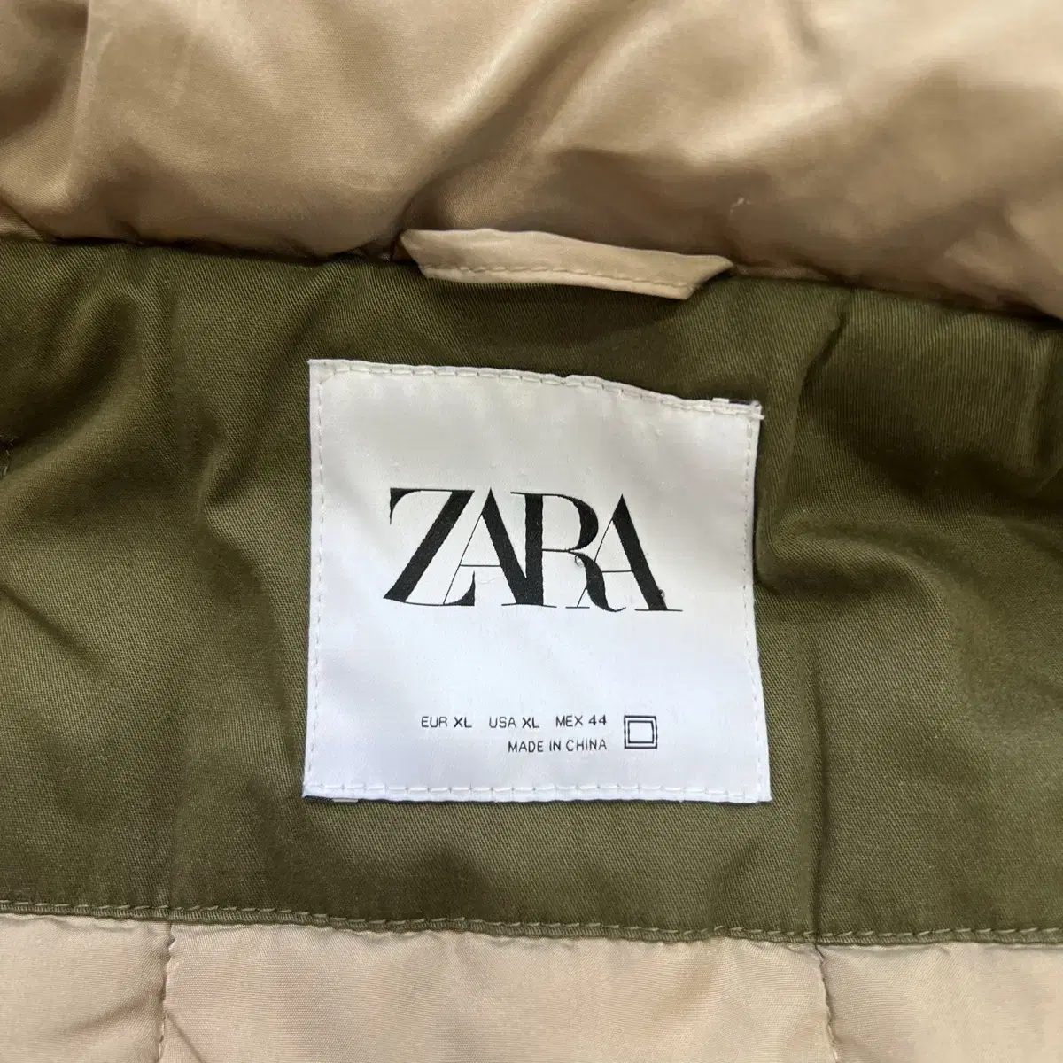 XL) ZARA 자라 패디드 마운틴파카 자켓 점퍼