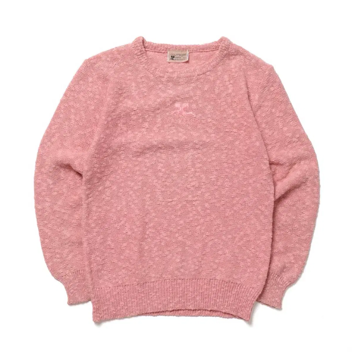 courrges Logo Knit