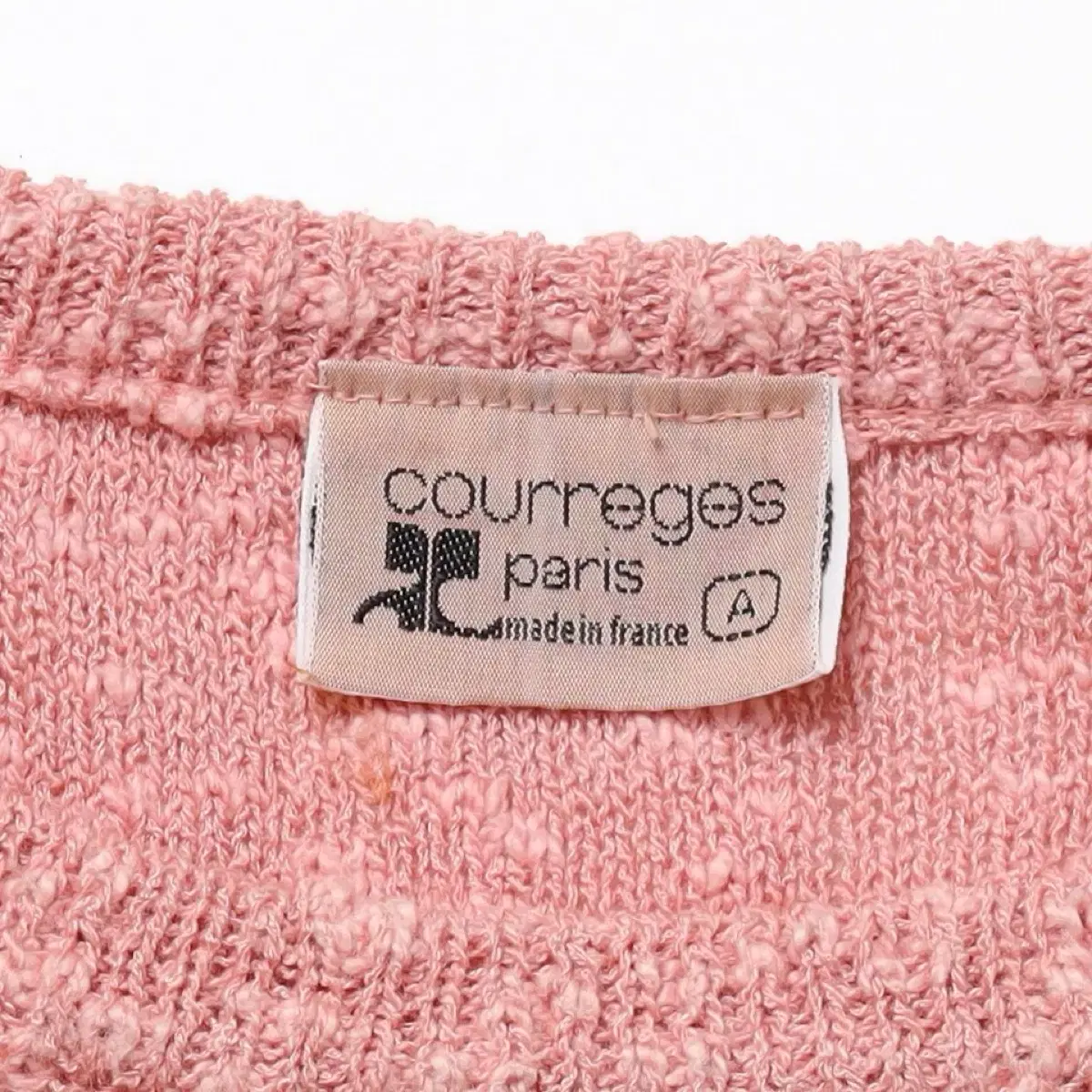 courrges Logo Knit