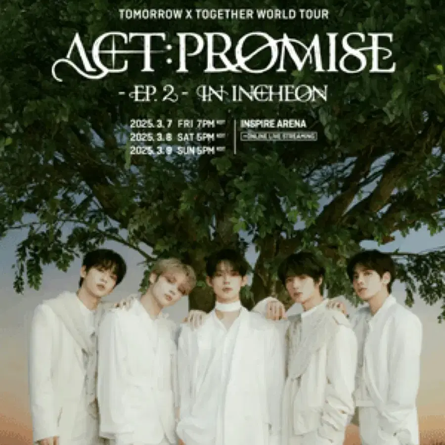 투바투 월드투어 ACT : PROMISE 인천 티켓팅