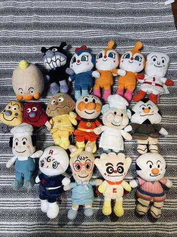 세가토이즈 호빵맨 봉제 인형 세트