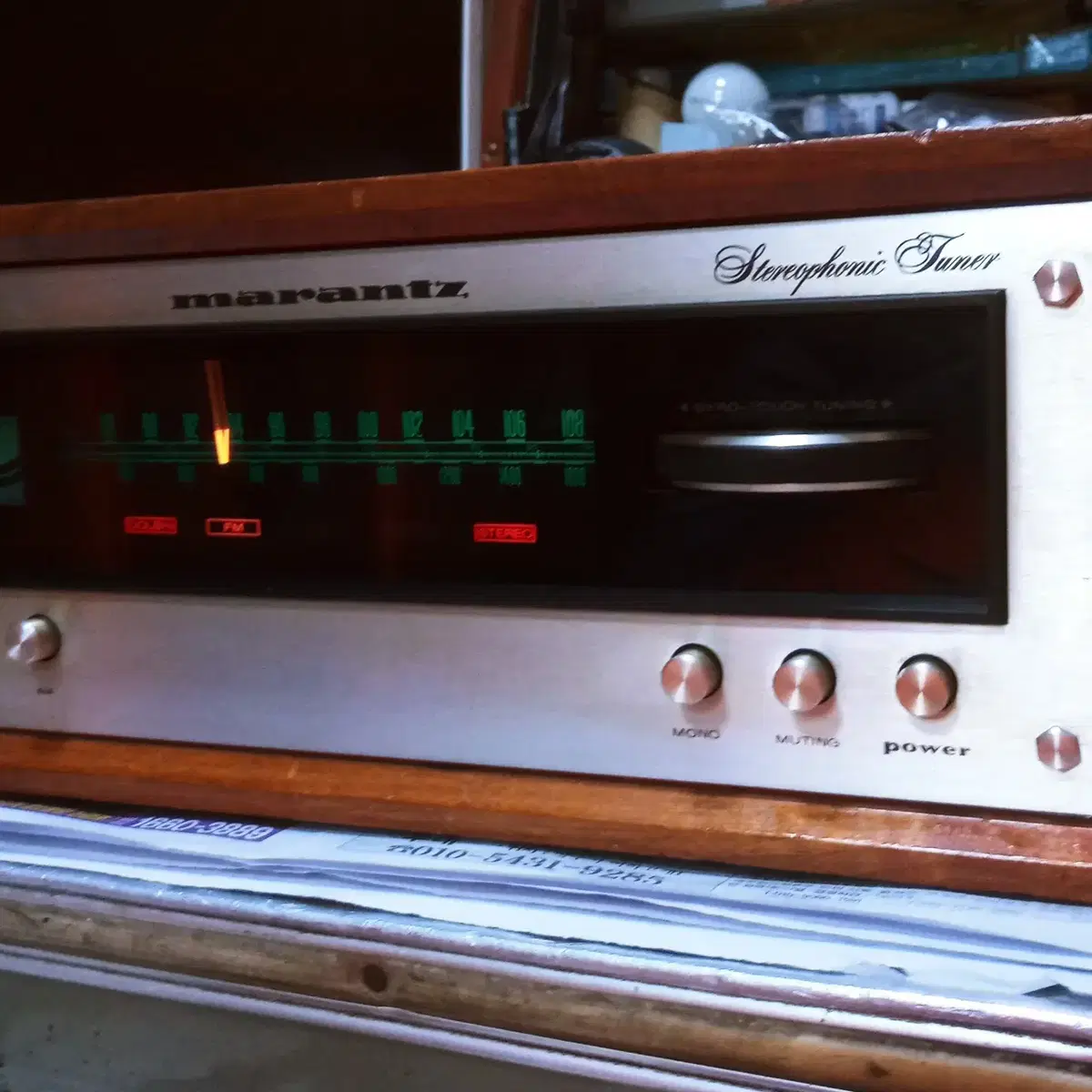 marantz model 112.. 튜너..