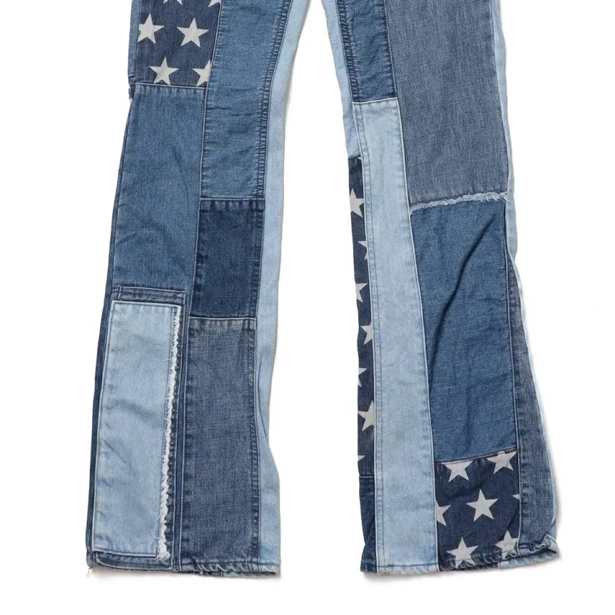 Hysteric Glamour Star Patchwork Denim