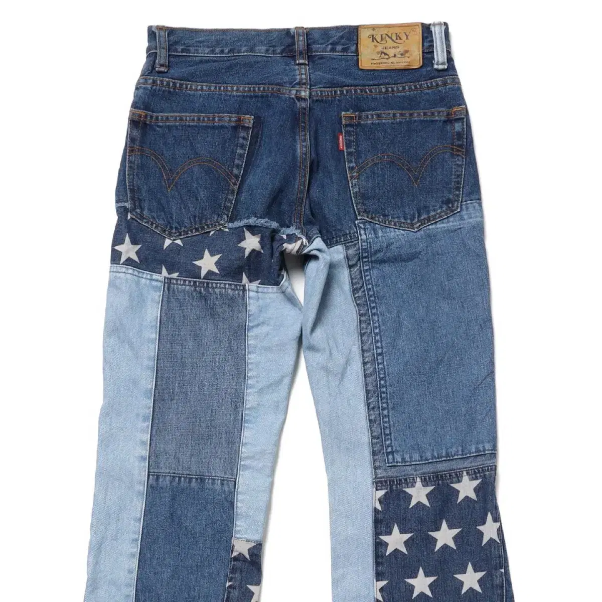 Hysteric Glamour Star Patchwork Denim