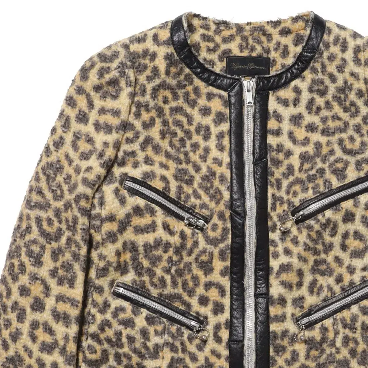 Hysteric Glamour Leopard Rider Jacket