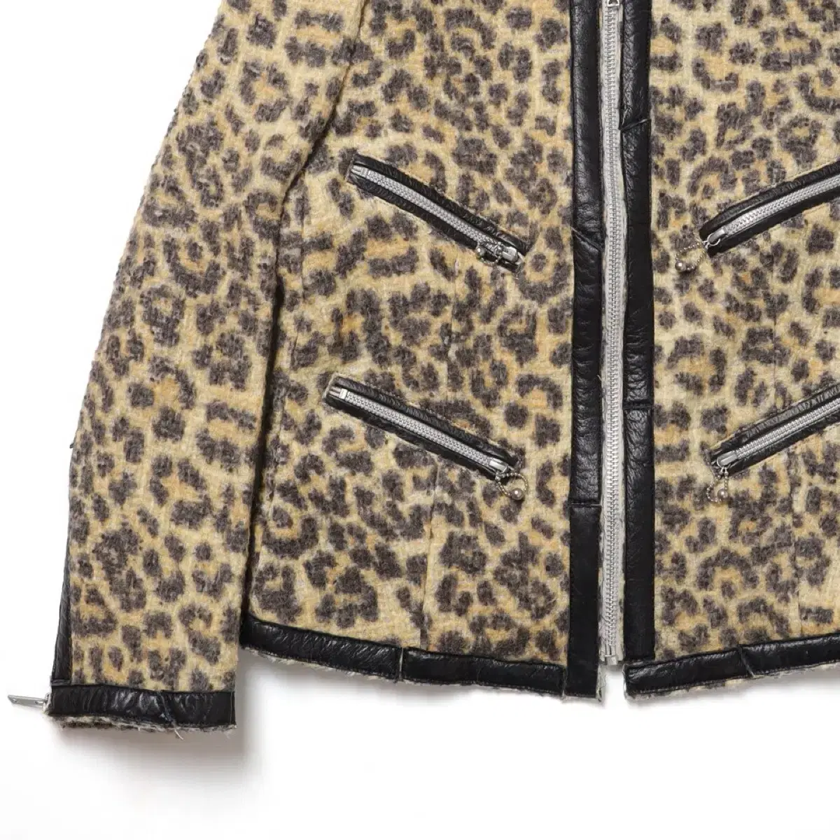 Hysteric Glamour Leopard Rider Jacket