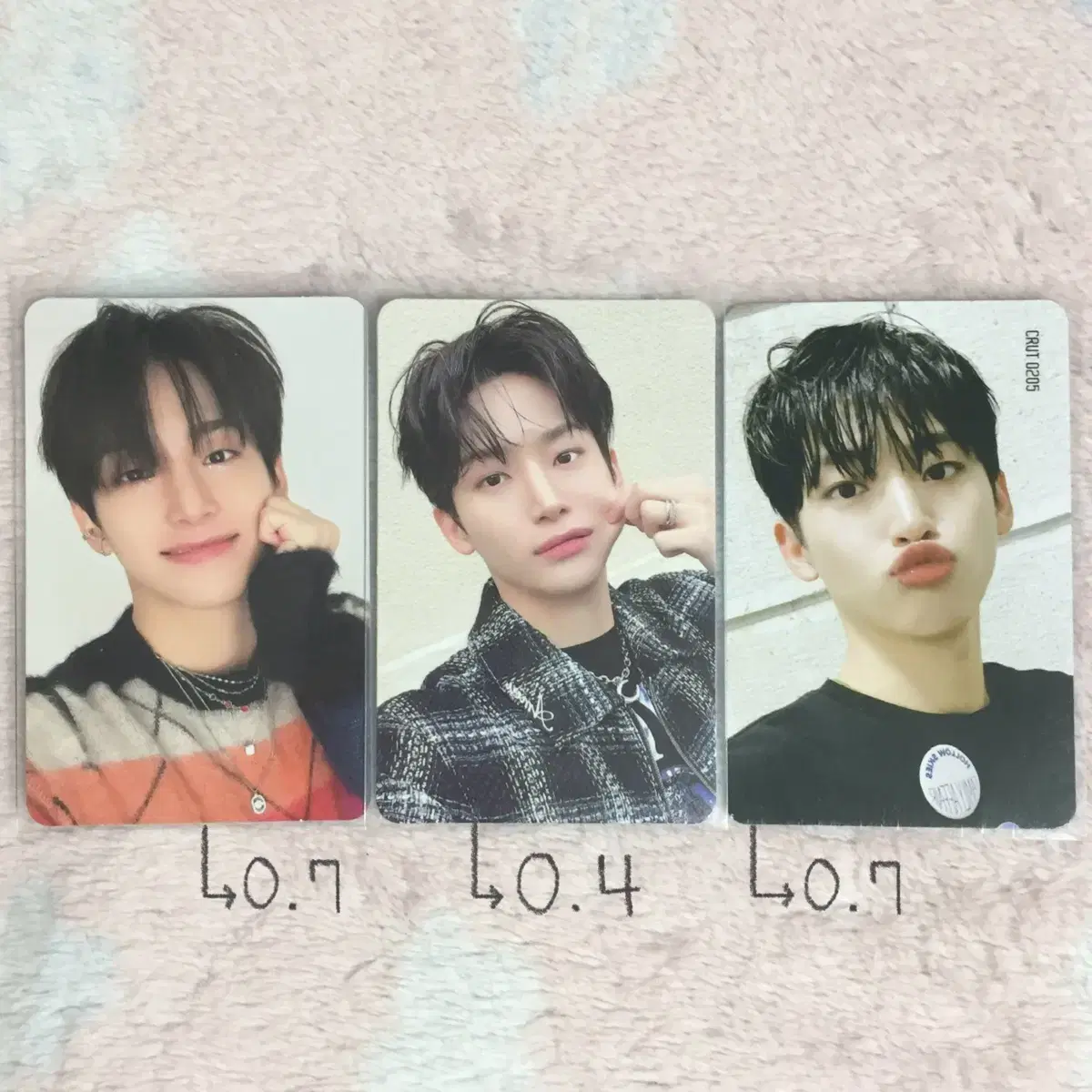 Cravity jungmo photocard wts Alpho album Lovity Games fan con Sells 4 photocards