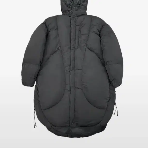 오호스 adjustable long puffer 롱패딩