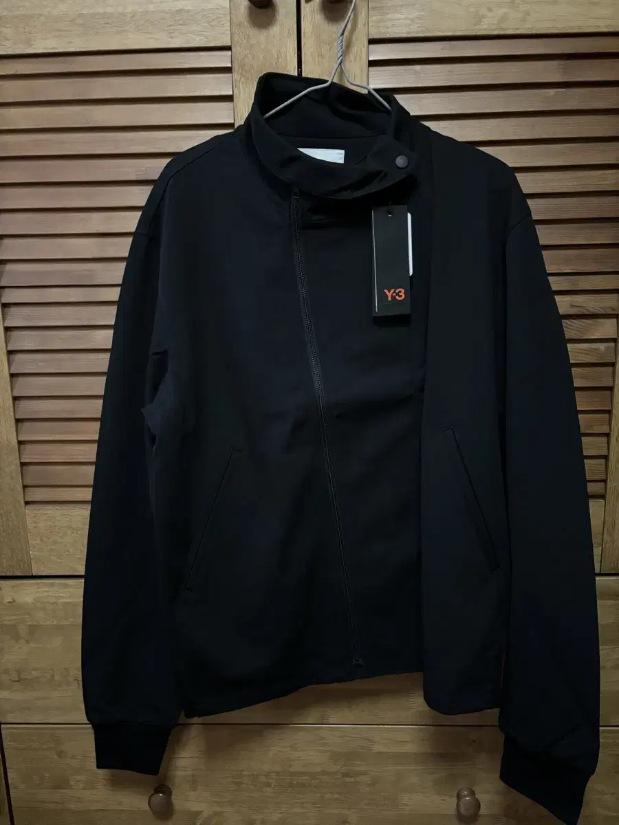 Yoshizaki Y-3 TRILLION Side Zipper Black Track Top S