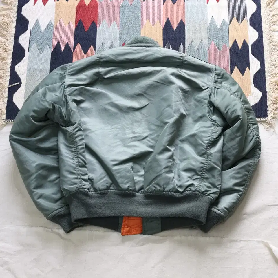 80s alpha ma-1 flight jacket