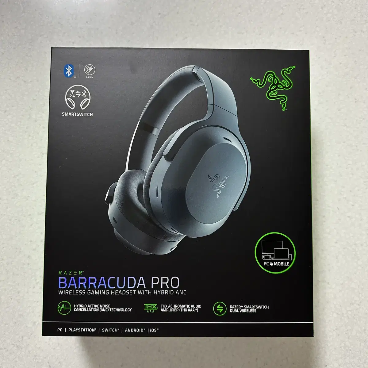 Razer Barracuda PRO 미개봉