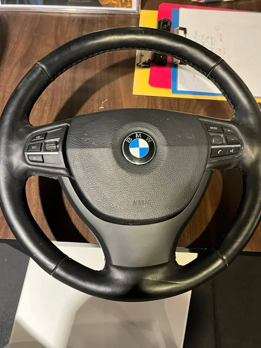 bmw 5GT순정핸들(열선가능) 12년식