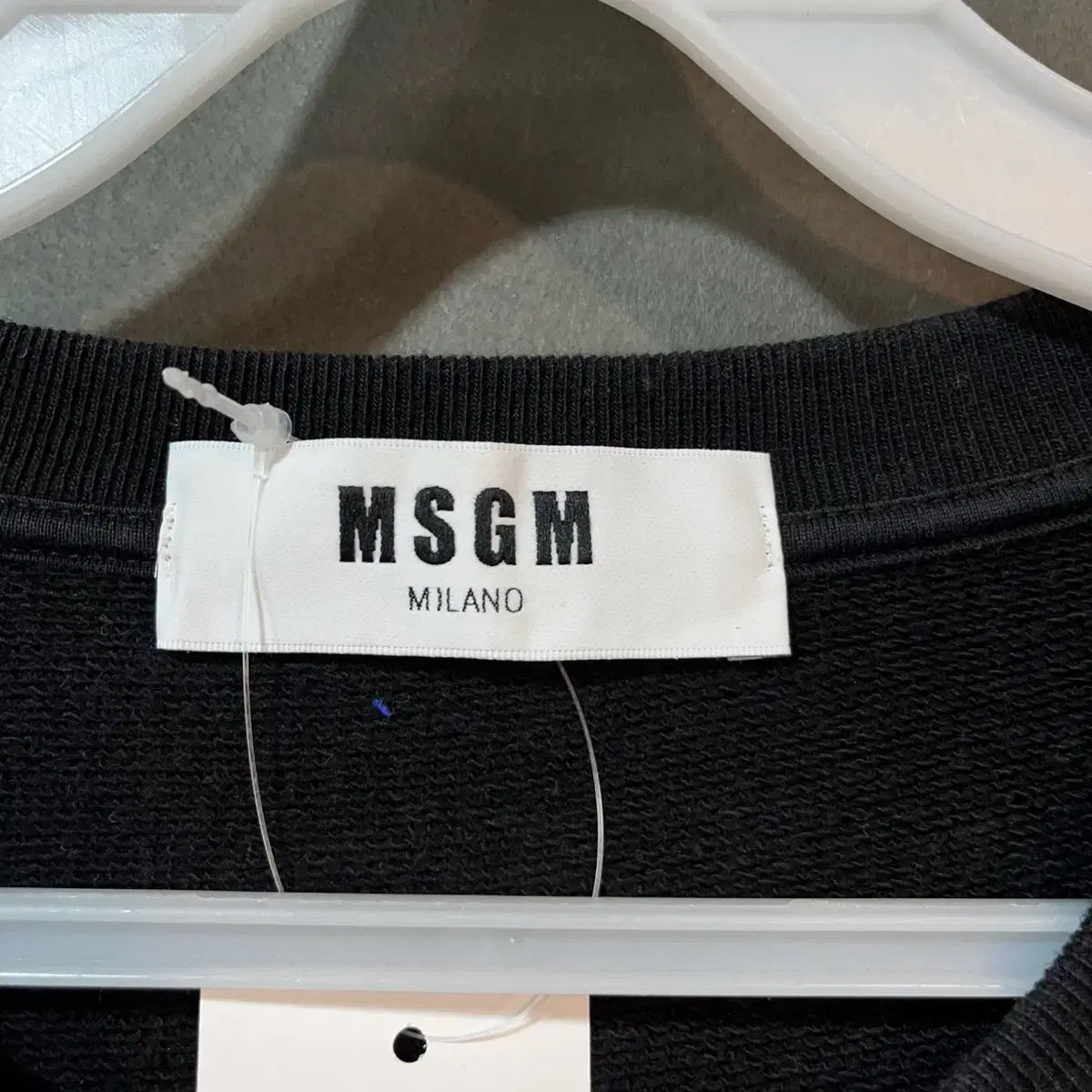 [L] MSGM 배색 맨투맨