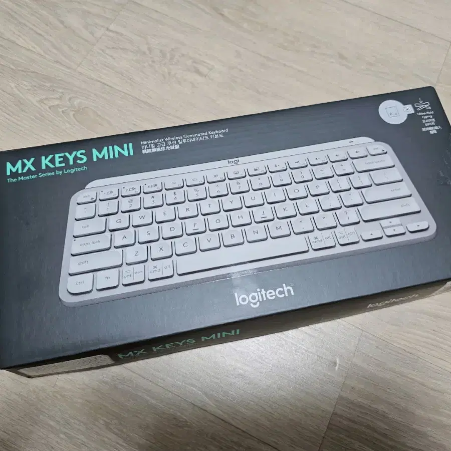 급처) 로지텍 MX Keys Mini 키보드 화이트 색상