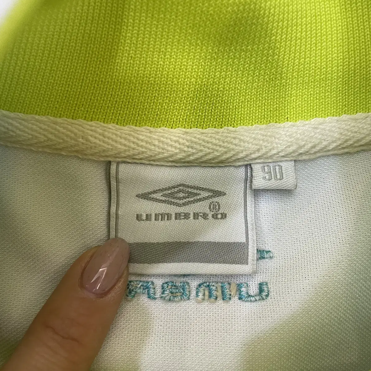 umbro 엄브로 패치 프린팅 져지 트랙탑 90