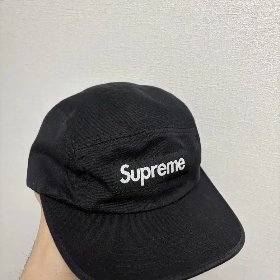 Supreme Washed Chino Twill Camp Cap