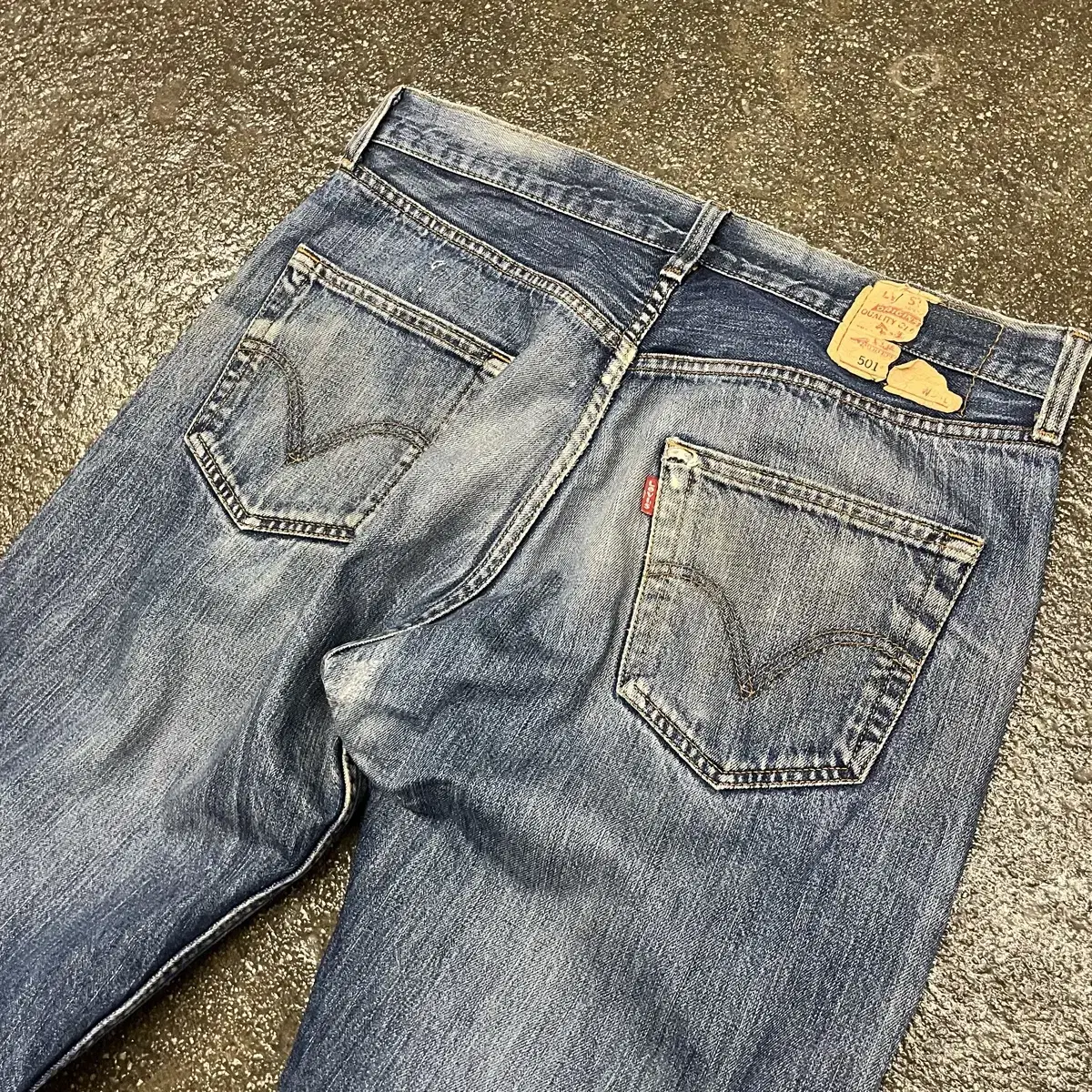 00s Levis501 데님 팬츠 (34)